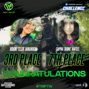 3rd Place – PUBG Mobile – Samsung Members